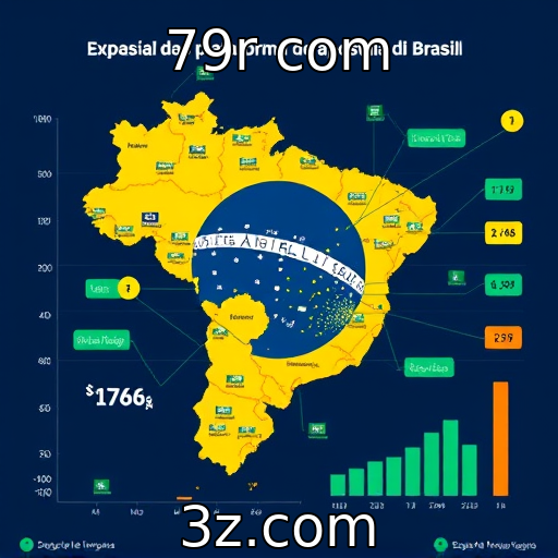 Expansão de plataformas de apostas no Brasil